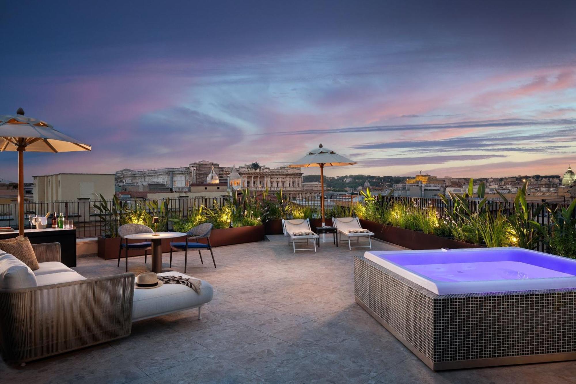 Le Meridien Visconti Rome Roma Exterior foto